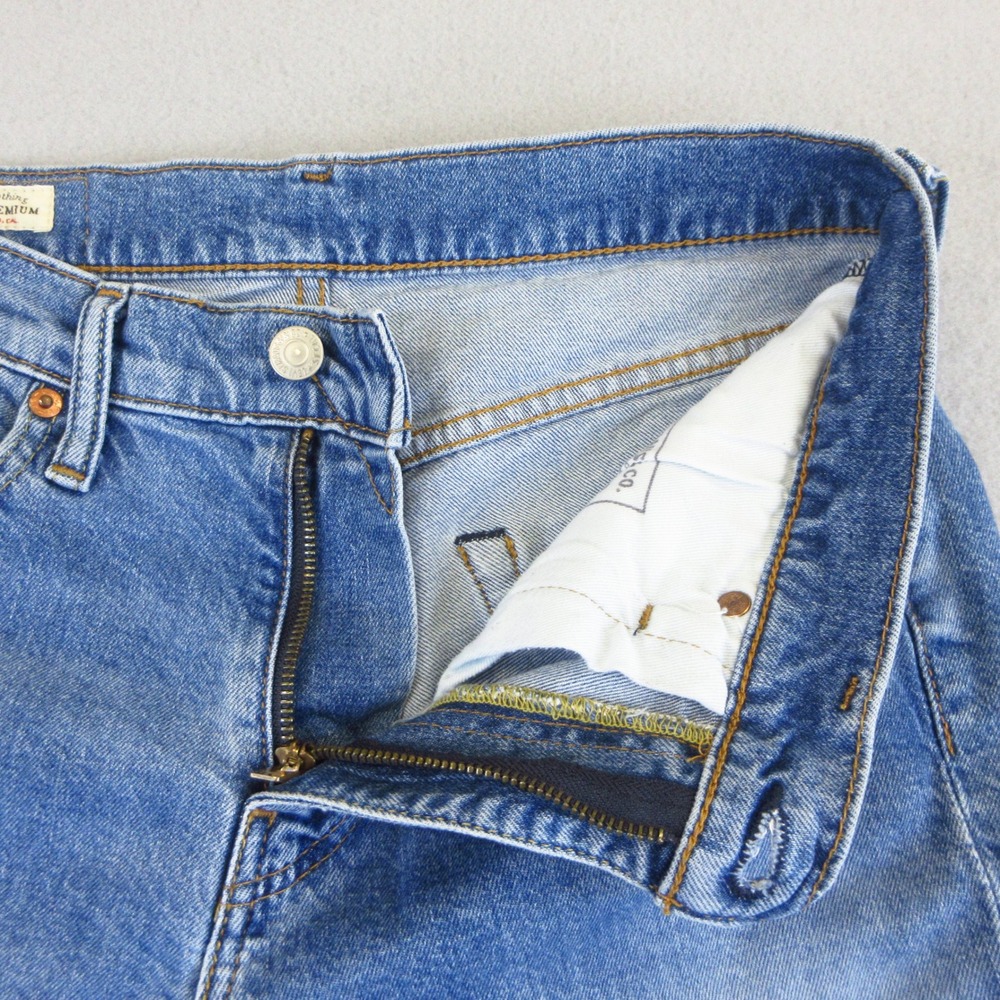 Levi's 511 Jeans Mens 30x34 (Actual 30x32) Blue Slim Premium Stretch Denim - Picture 4 of 11